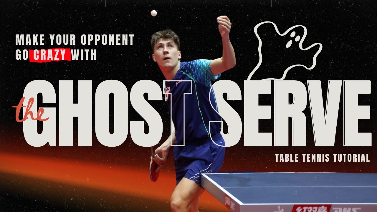 The Most Scary Service Ever (Ghost Serve) | Table Tennis Tutorial