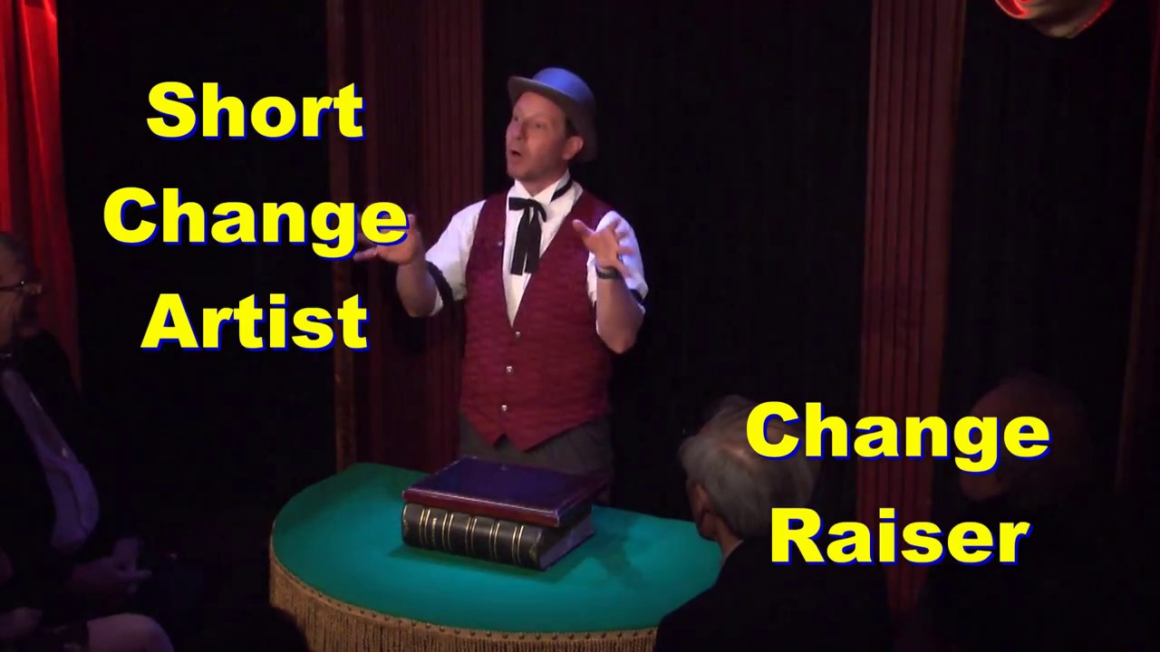 Chef Anton Short Change Artist vs Change Raiser - Cellar Theatre Magic Castle March 2017