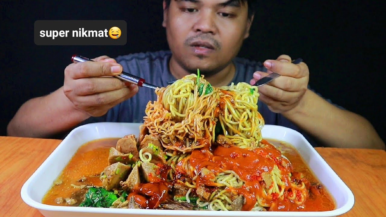 NORMALNYA PORSI SEGINI BISA BUAT SEHARIAN LEBIH!!MAKAN MIE AYAM PORSI BRUTAL🤤