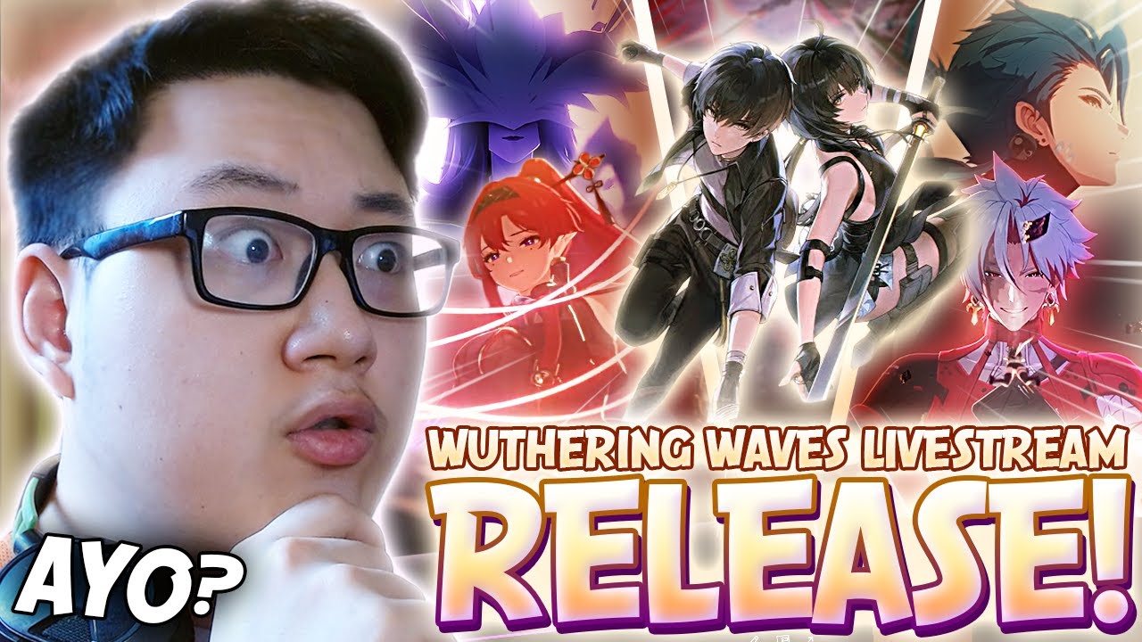 HOYOVERESE ADDICT Reacts to WUTHERING WAVES LIVESTREAM! | Wuthering Waves Reveal Livestream REACTION