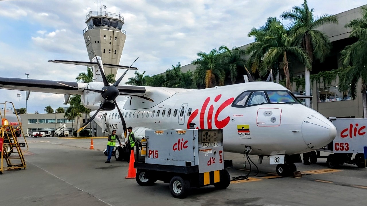 Vuelo Cali - Tumaco | Pacífico Colombiano | Trip Report | Clic Air, Avión ATR 42-600