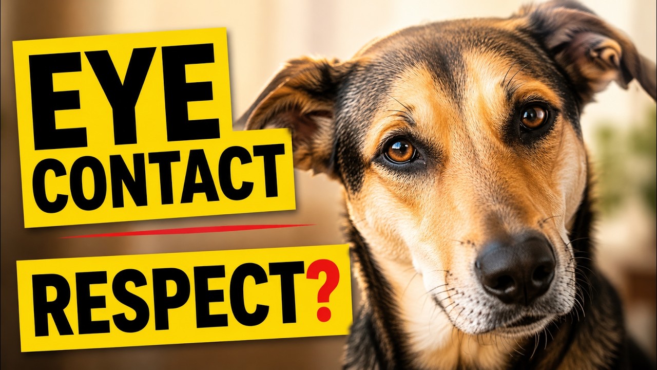 Why DOGS Sometimes Avoid Eye Contact