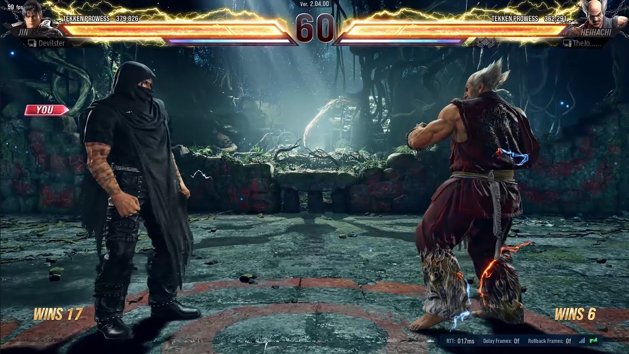 Devilster Jin Fights The Joker Guy Crazy Heihachi!