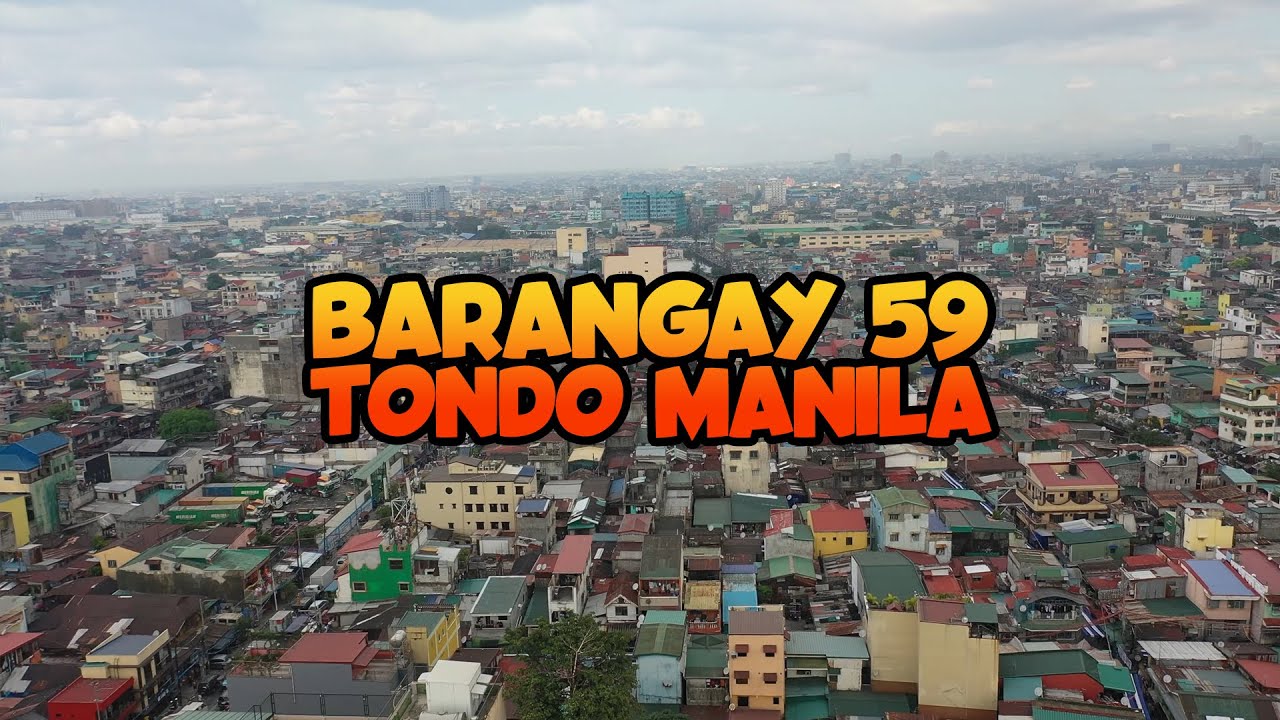 Barangay 59 Tondo Manila Aerial View DJI Mavic 2 Pro (Part 3)