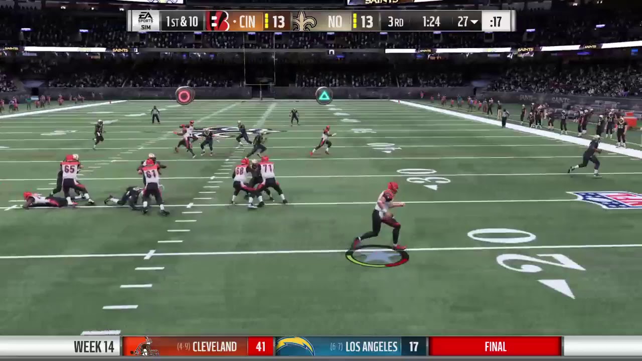 Madden 18 Bengals Franchise Career QB