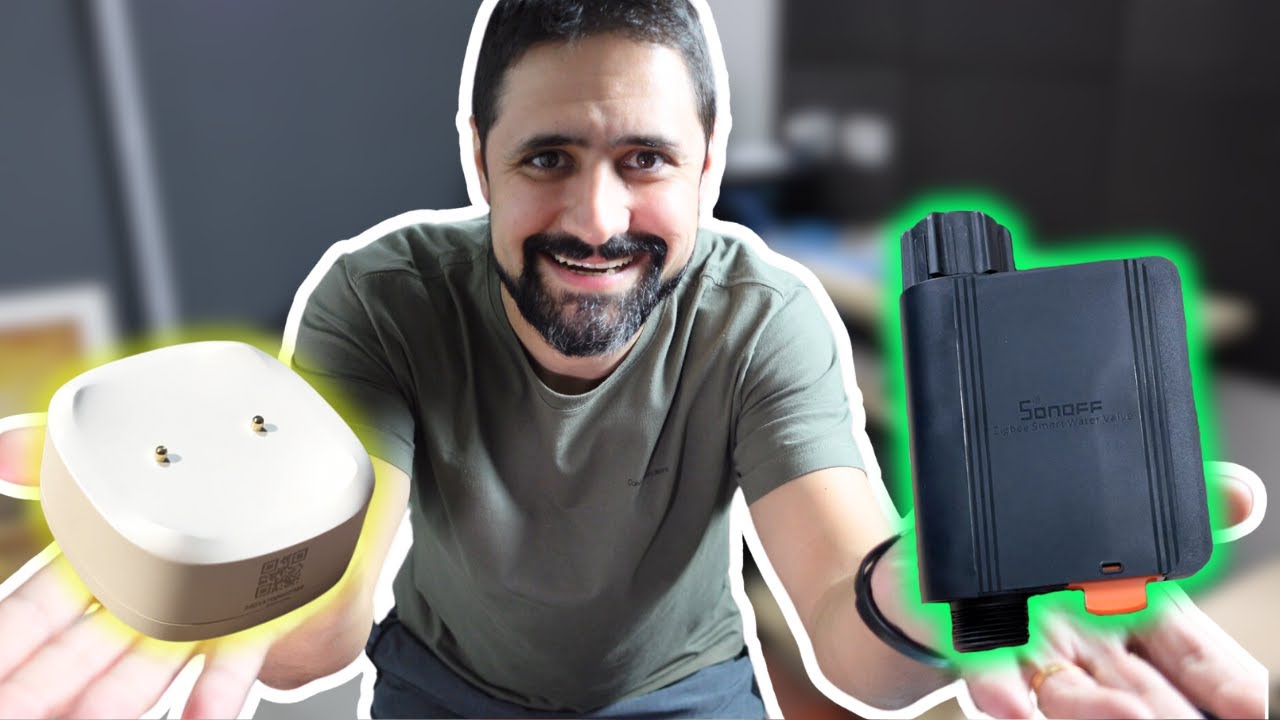 NOVIDADES Sonoff Válvula Inteligente e Vazamento Zigbee SEM FIOS