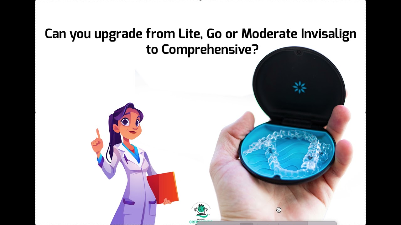 Can you Upgrade a Go, Lite, Express or Moderate Invisalign Case?