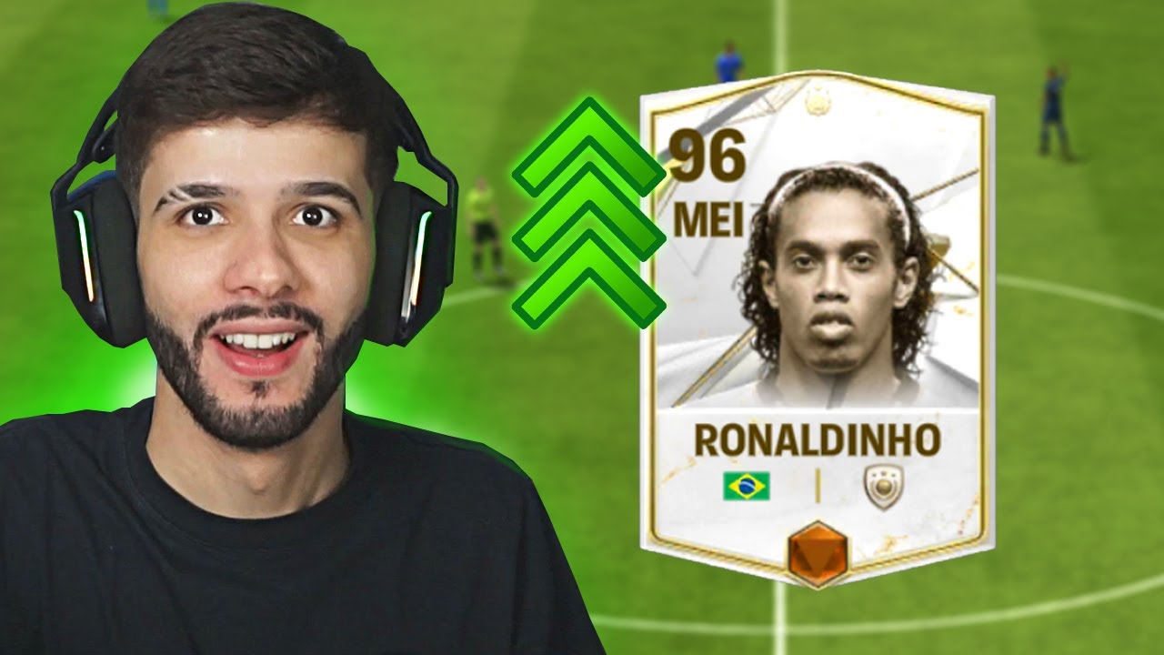 RAFÃO EVOLUIU O RONALDINHO E SE SURPREENDEU NO FC 24 MOBILE!