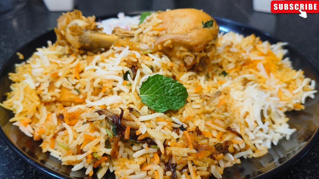 Restaurant Style Hyderabadi Chicken Dum Biryani Ghar Pe Bnaye | Chicken Dum Biryani Recipe