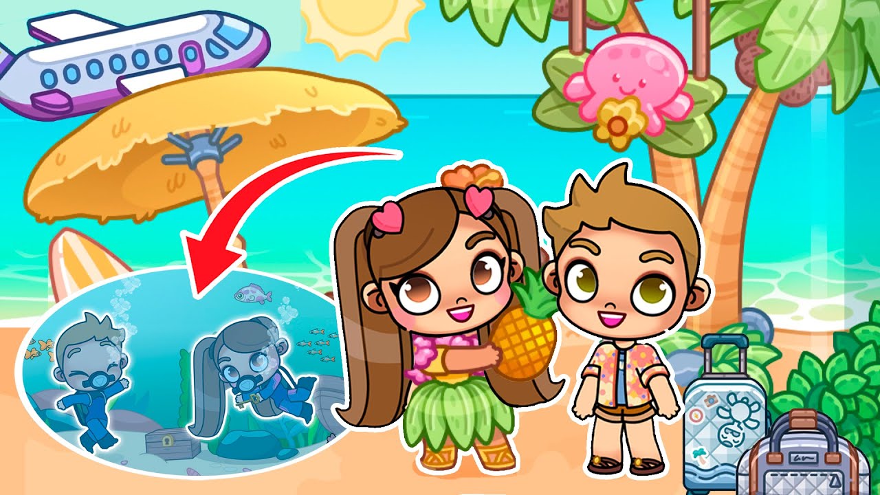 VACACIONES DE VERANO CON ALICIA GAMEPLAYS 🏝️☀️ en Avatar World | Juanvi Gameplays