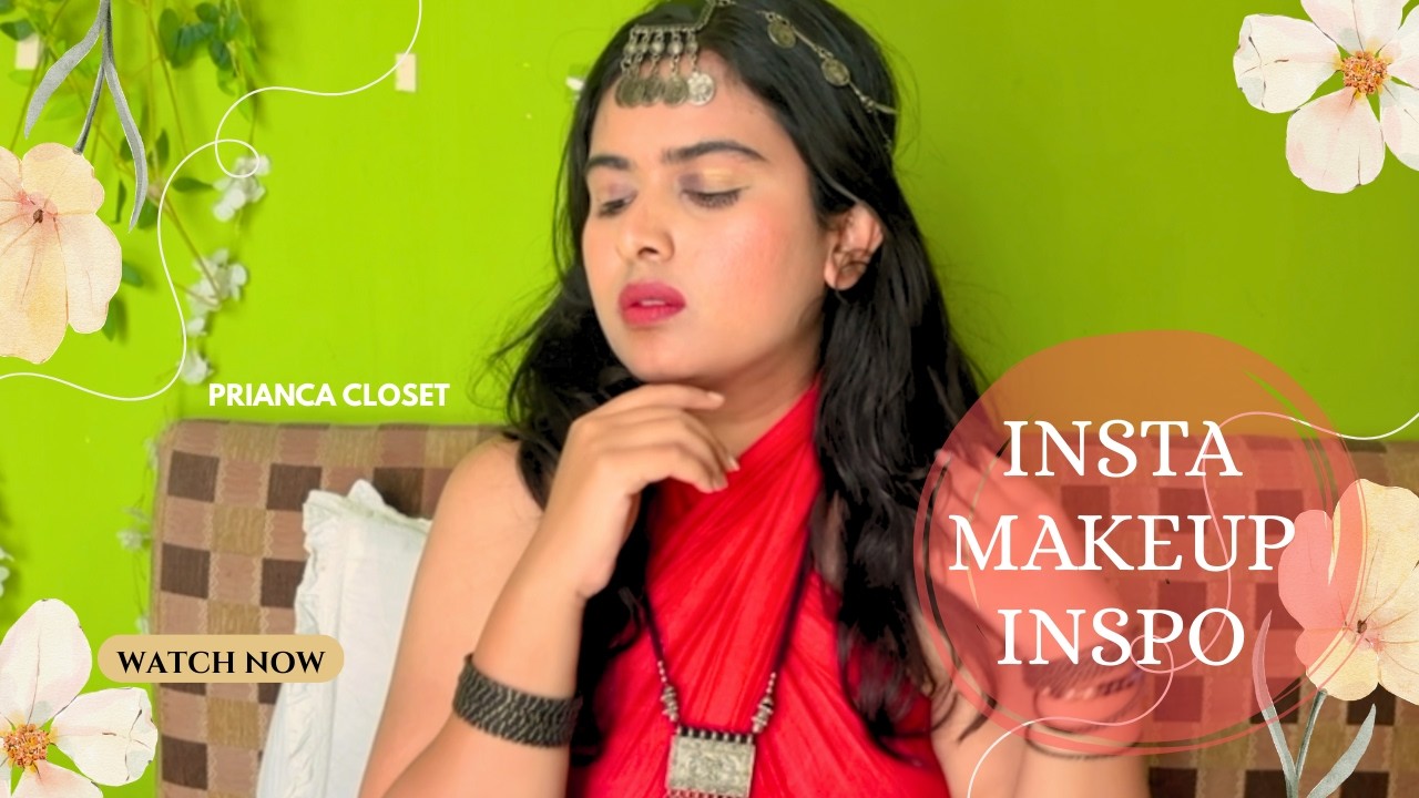insta makeup inspiration👸 | prianca closet #makeup #mars