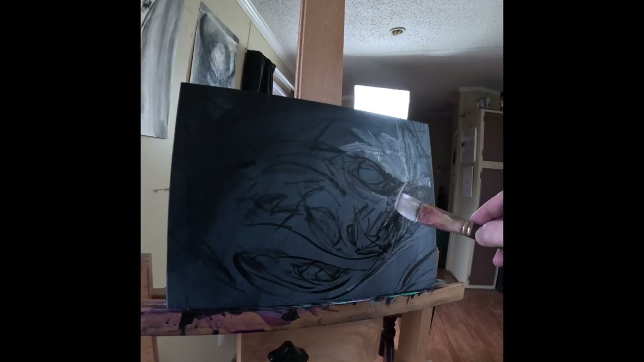How to paint dark surrealism