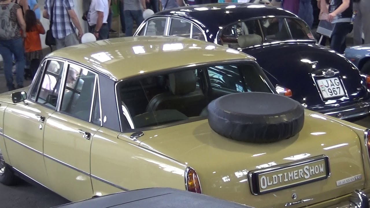 Rover P6 2200 TC, 1974., veter&aacute;n aut&oacute;, Oldtimer Show, 2018., v180414-1-149