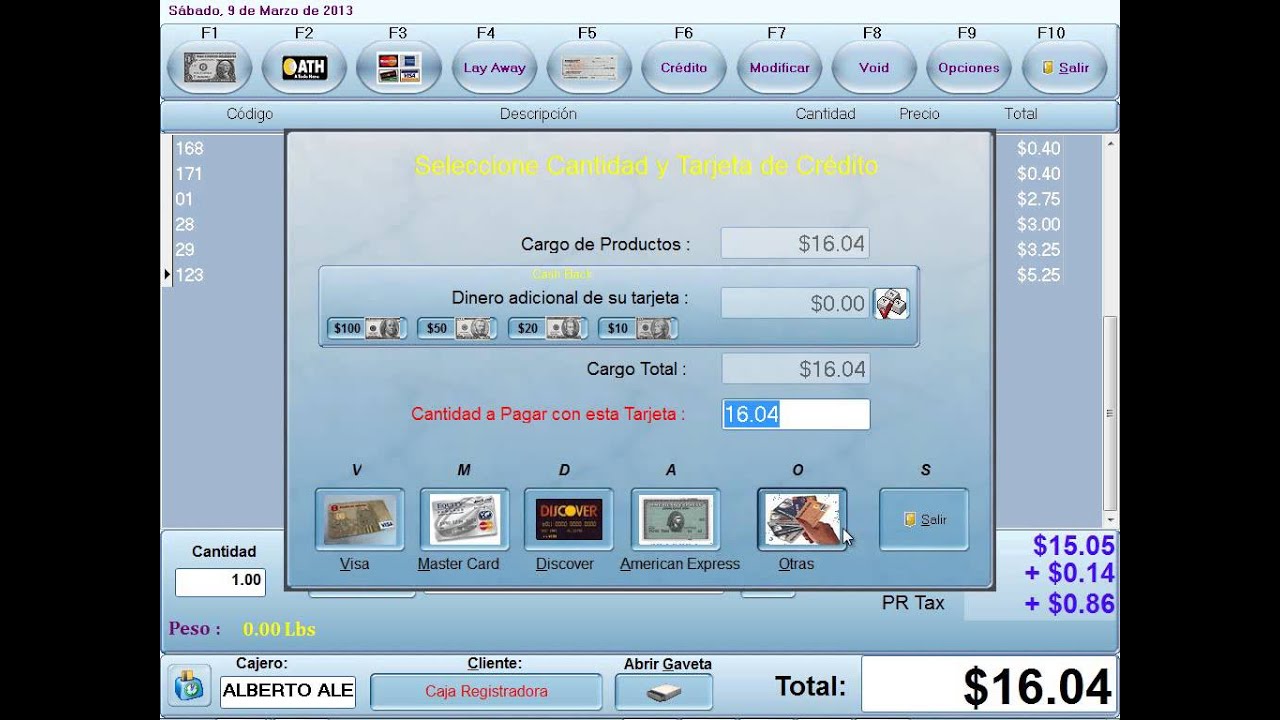 POS Caja Registradora-Tutorial