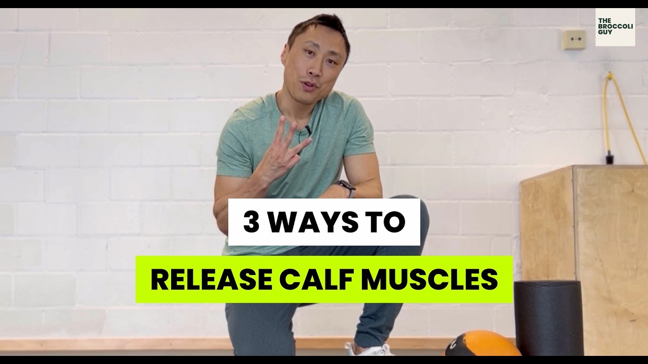 Release Calf Muscle Tension with these Techniques.