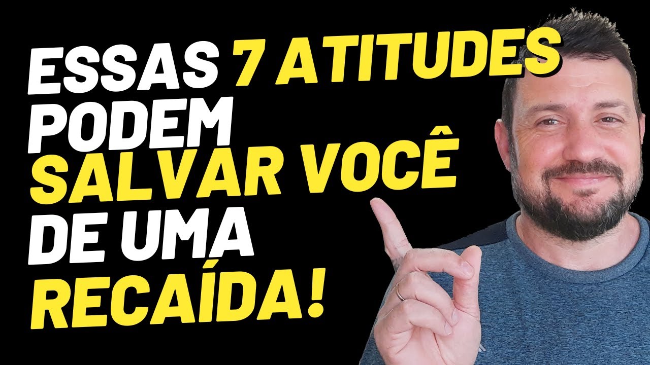 7 maneiras de LIMPAR A SUA MENTE DOS PENSAMENTOS SOBRE RECAIR! | SOS SOBRIEDADE