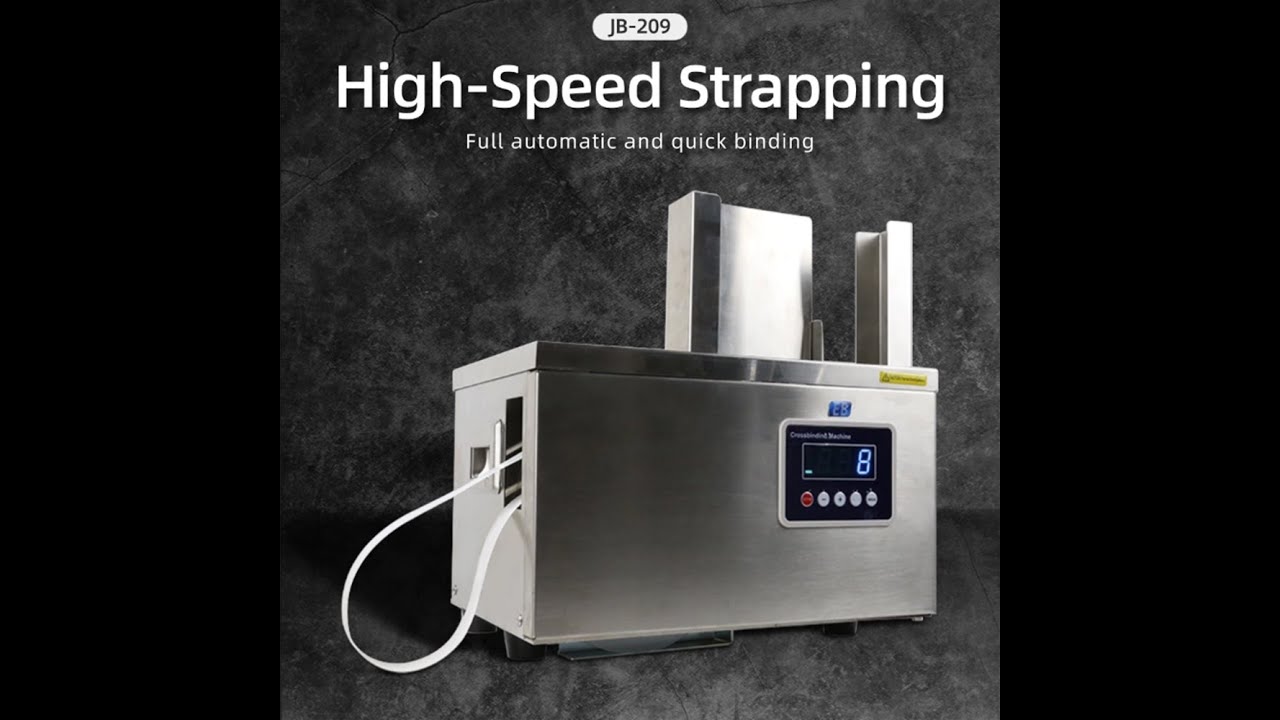 JB 209 Banknote Currency Strapping Machine Automatic