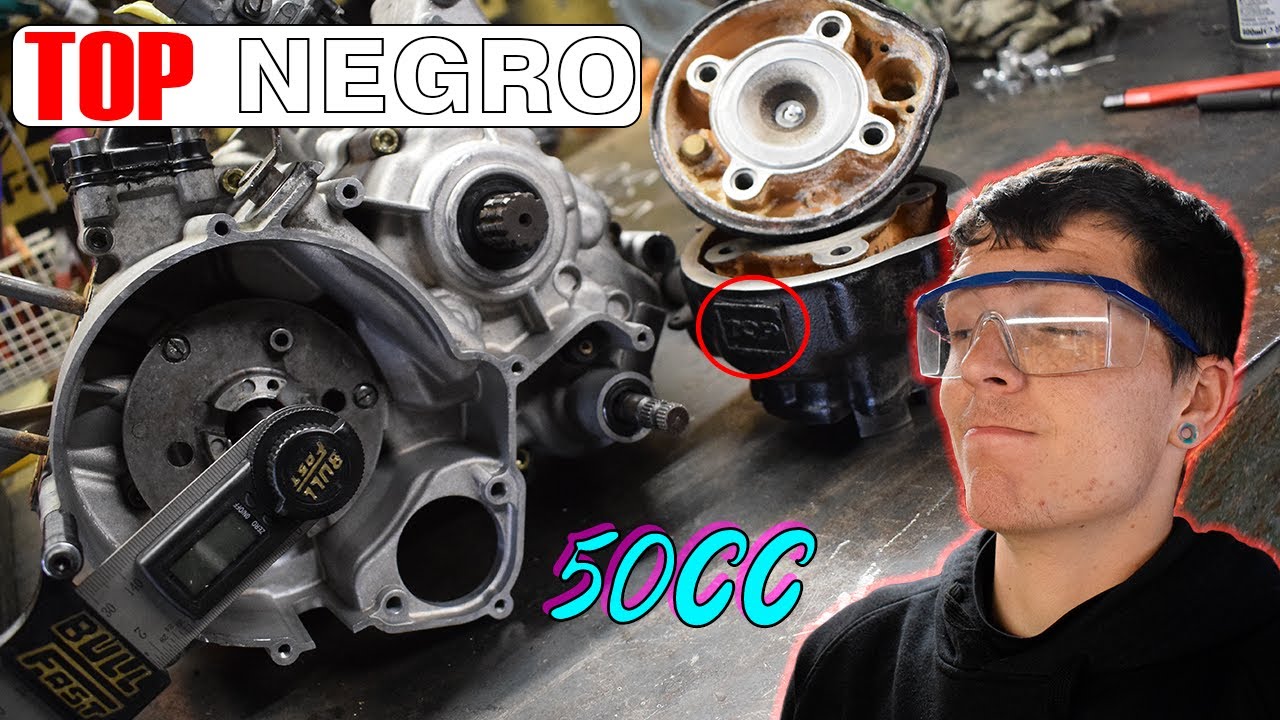 De ORIGEN a una PREPARACION COMPLETA [TOP NEGRO 50cc AM6] | BULL FAST