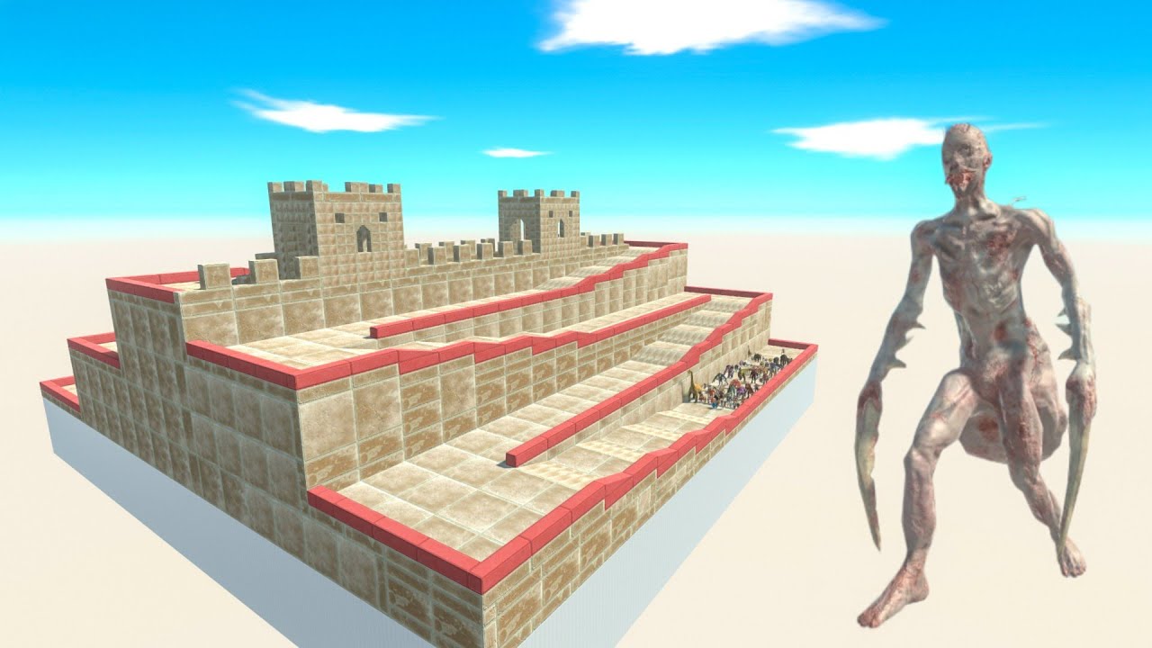 Escape From Fire Saber Ghoul - Last Survivor - Animal Revolt Battle Simulator