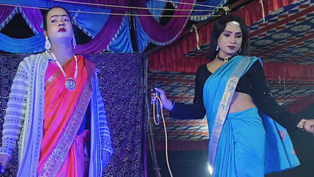 Ramayan Yadav nach program singing performance singer  muskan/soniya Kaun nagriya Mora Sainya ji ke