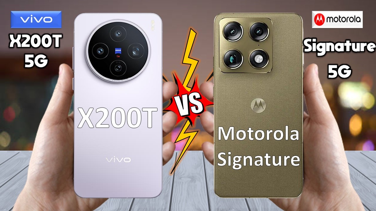 vivo X200T Vs Motorola Signature - Which is BEST For You?