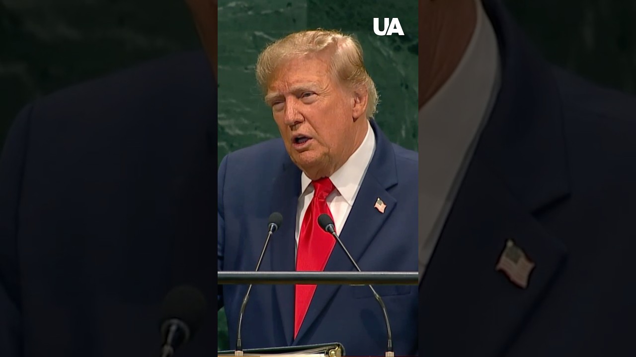 ПОРА ПРЕКРАТИТЬ УБИЙСТВА: Жесткое заявление Трампа в ООН #shorts