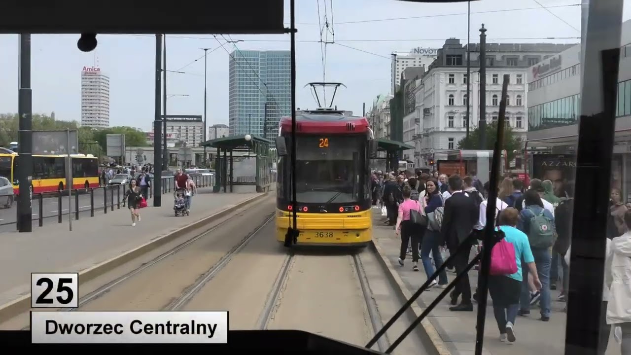 Tramwaje Warszawa 2022 Linia 25