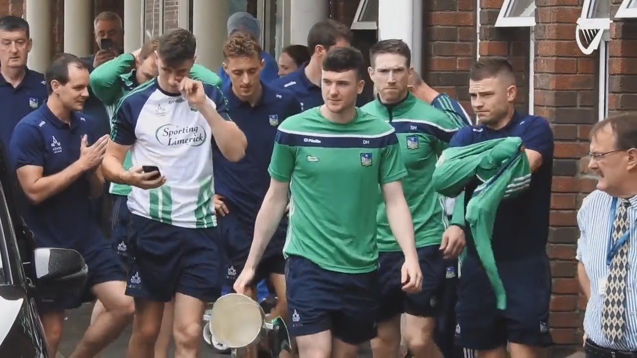WATCH: Victorious Limerick legends visit Crumlin Children's hospital and say the victory hasn't h...