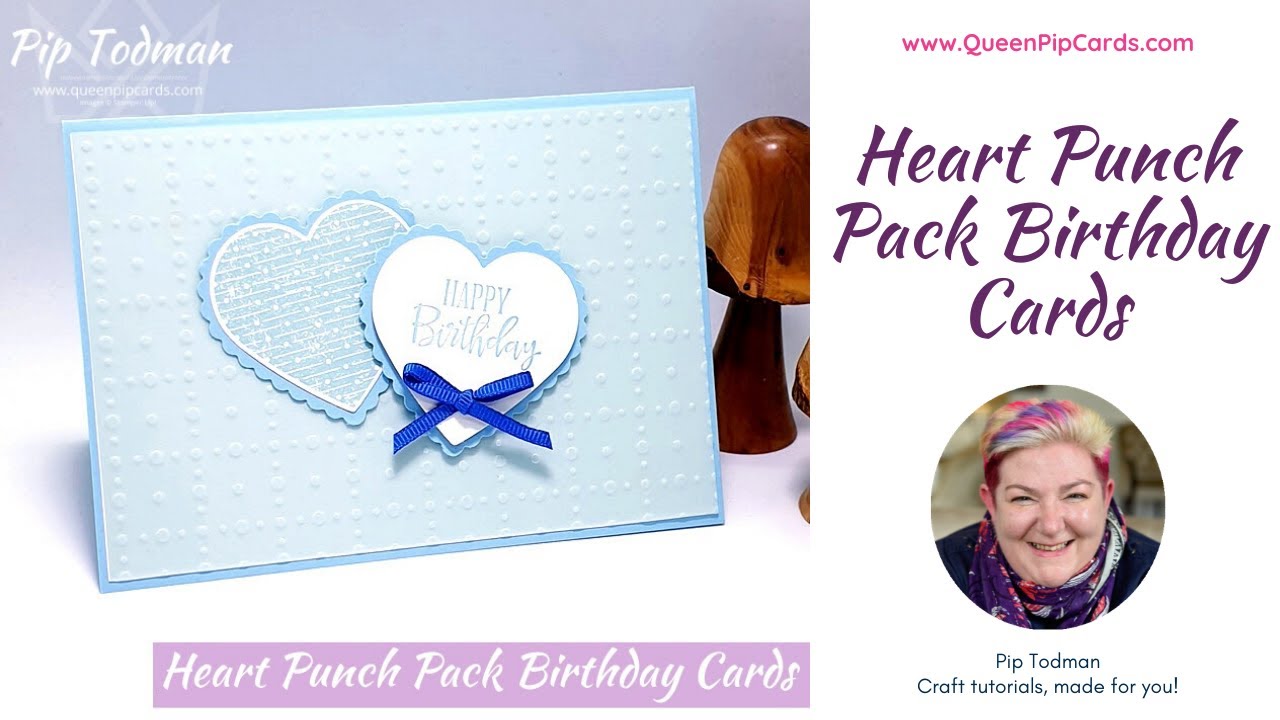 Heart Punch Pack Birthday Cards