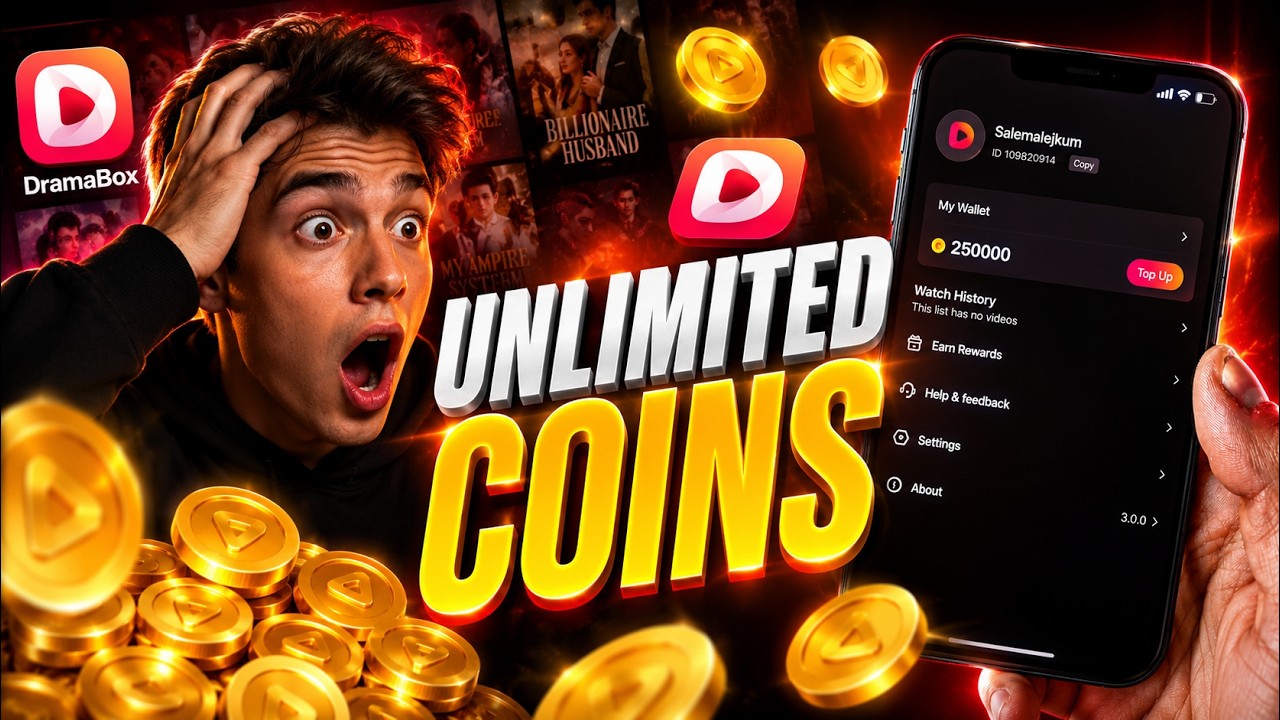 DramaBox Free Coins - How To Get DramaBox Unlimited Coins (iOS, Android) 2026 Guide