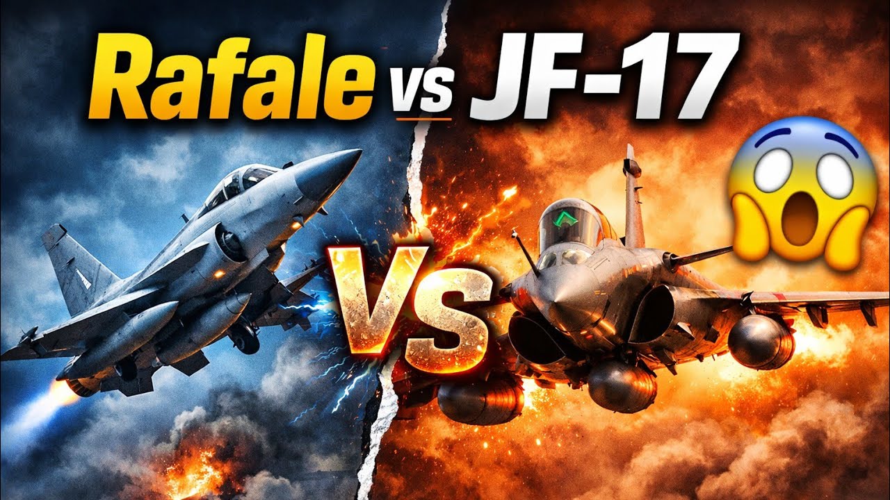 JF-17 Thunder vs Rafale ⚡ Which Fighter Jet Is Really Better? | FACTS ONLY