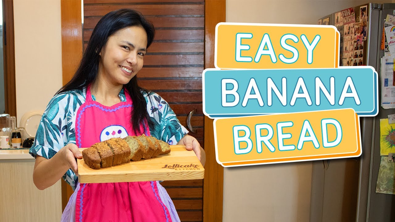 EASY BANANA BREAD RECIPE (great for business!) - Alapag Family Fun