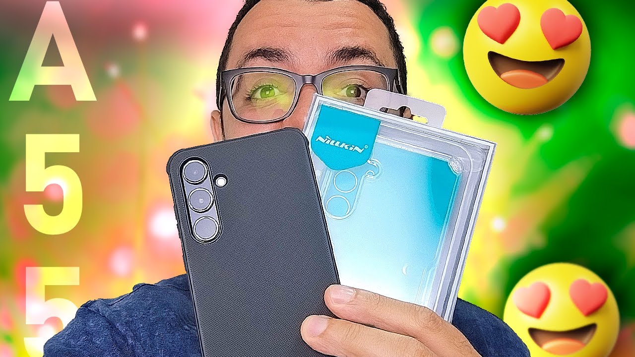 As MELHORES Capinhas que Achei para o GALAXY A55! (Qualidade ABSURDA! 😮)