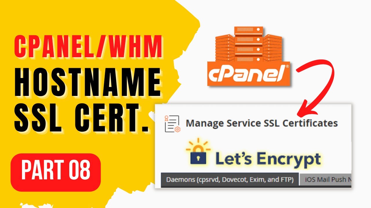 How to Install FREE Hostname SSL Certificate for cPanel/WHM - Make Money with Websites Part 8