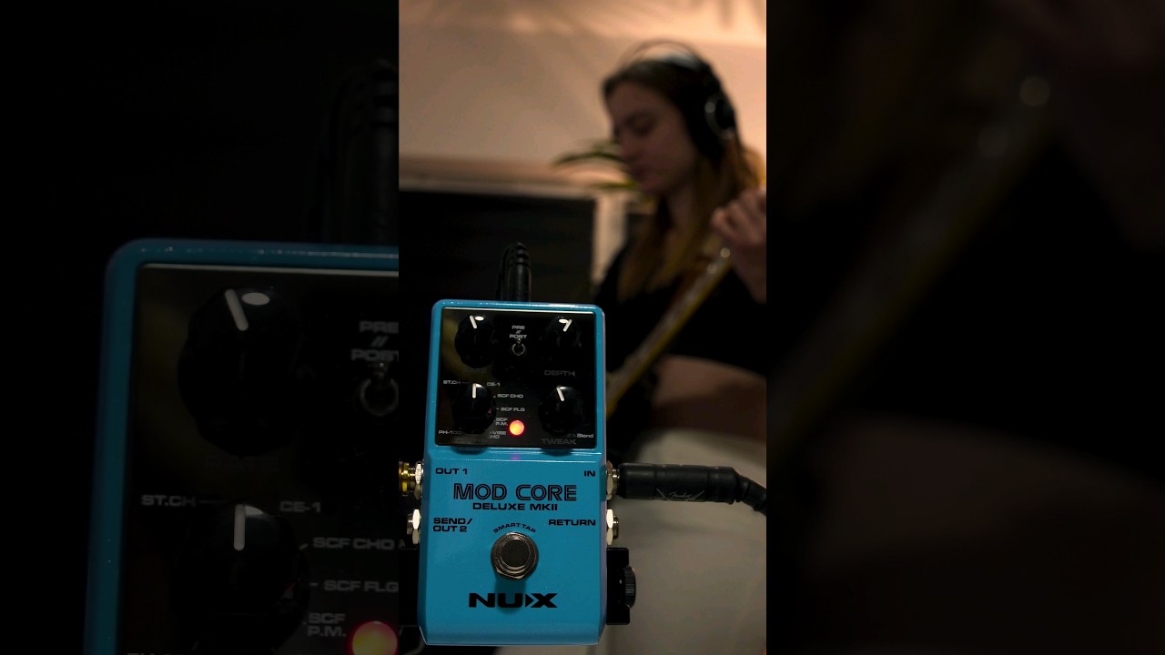 Jak brzmi efekt NUX Mod Core Deluxe MKII? #guitareffects #gitara #gitaraelektryczna