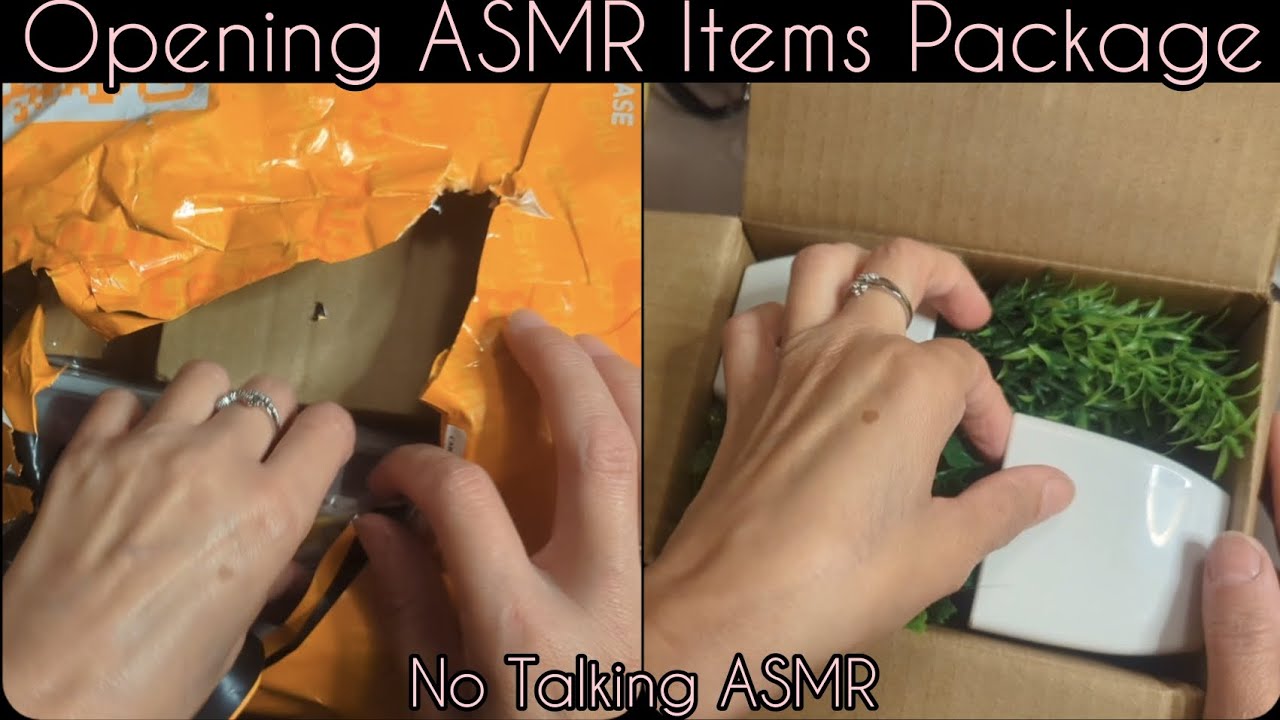 #ASMR | TEMU Unboxing & Opening New ASMR Items | Plastic Sounds + More | NO TALKING | #unboxing