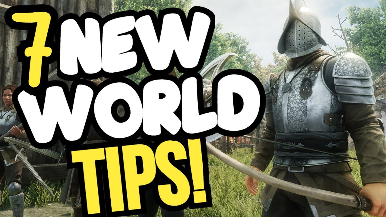 New World Beginners Guide 💥 - 7 TIPS To Start Amazon's NEW MMO Right! 💥