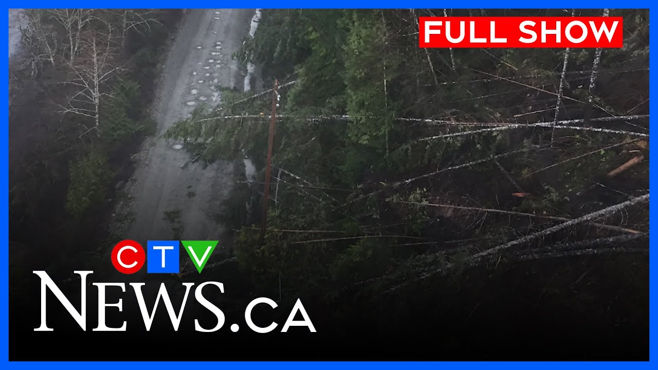 More wind and rain for B.C.&rsquo;s South Coast | CTV News Vancouver at Six for Dec. 16, 2025