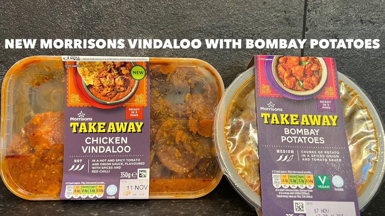 *NEW* Morrisons Takeaway Chicken Vindaloo With Morrisons Takeaway Bombay Potatoes