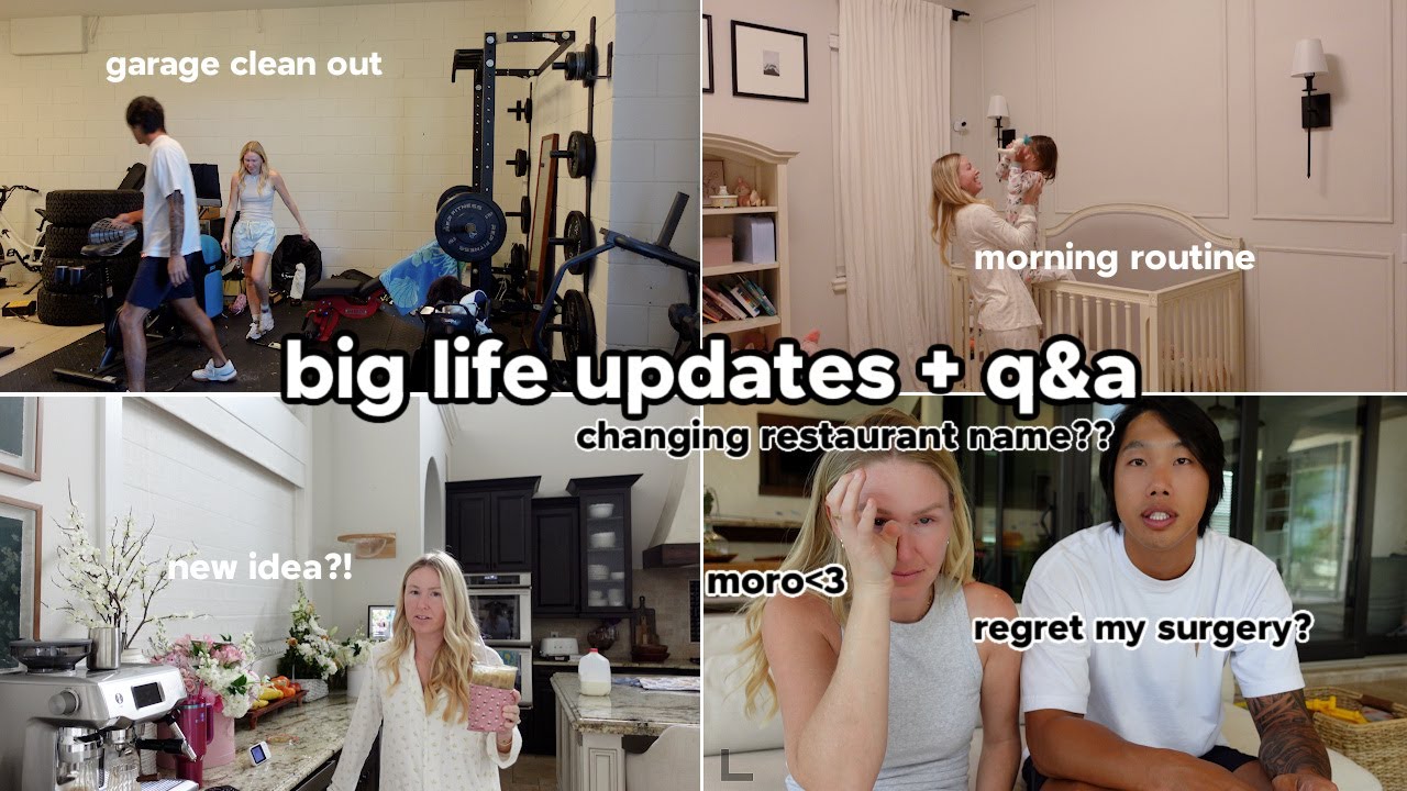 big life updates ❤️‍🩹 + day in the life
