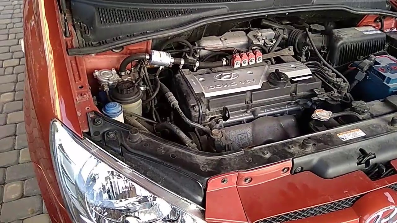 Вибрация на холодную Hyundai Getz, проблема, решение.