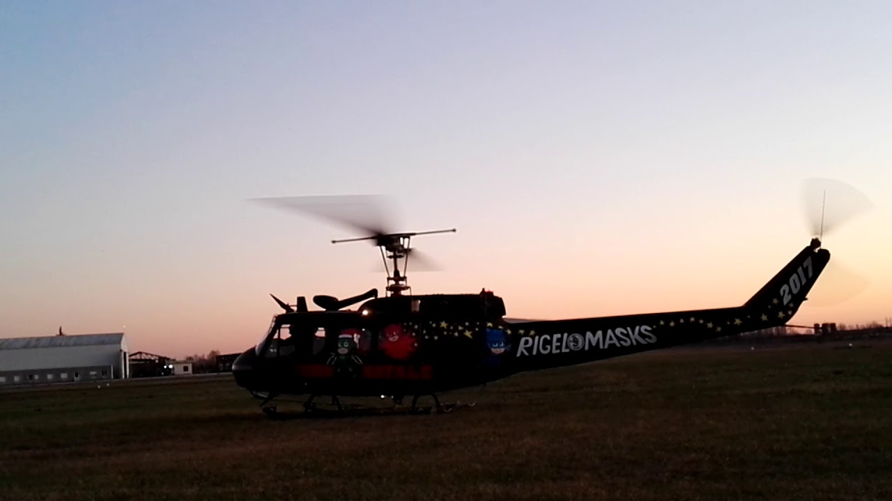 Start Up & Take Off AB-205 Huey 5° Rigel Casarsa della Delizia (20/12/2017)