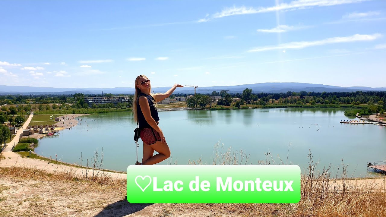 Monteux - Lac de Monteux France [4K]