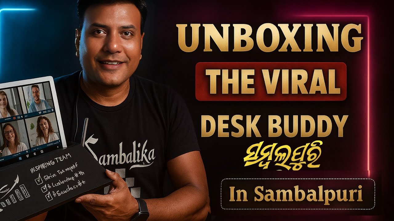 Unboxing the Viral Product Desk Buddy I Sambalpuri 
