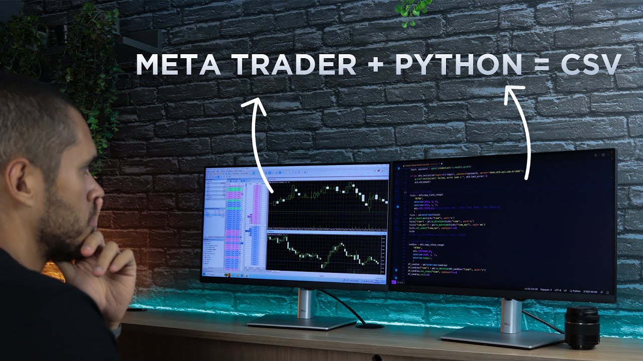 Aprenda a baixar dados da B3 com MetaTrader5 e PYTHON