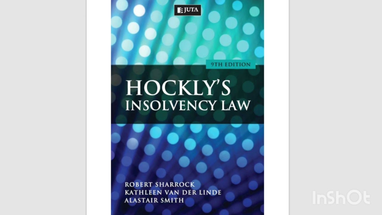 MRL3701 HOCKLY CHAPTER 12+13 - UNISA 3RD YEAR LLB LAW