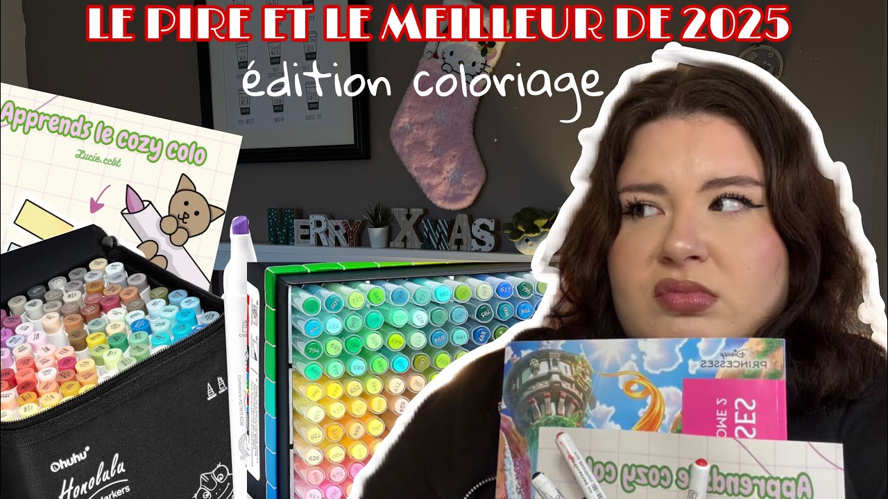 TOPS ET FLOPS VERSION COLORIAGE ( spécial 2025 ) 