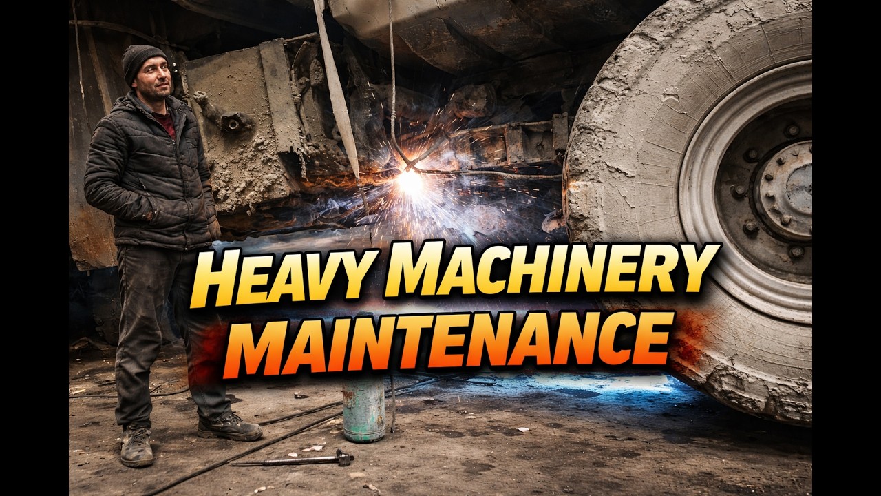 Welding in Heavy Machinery Maintenance