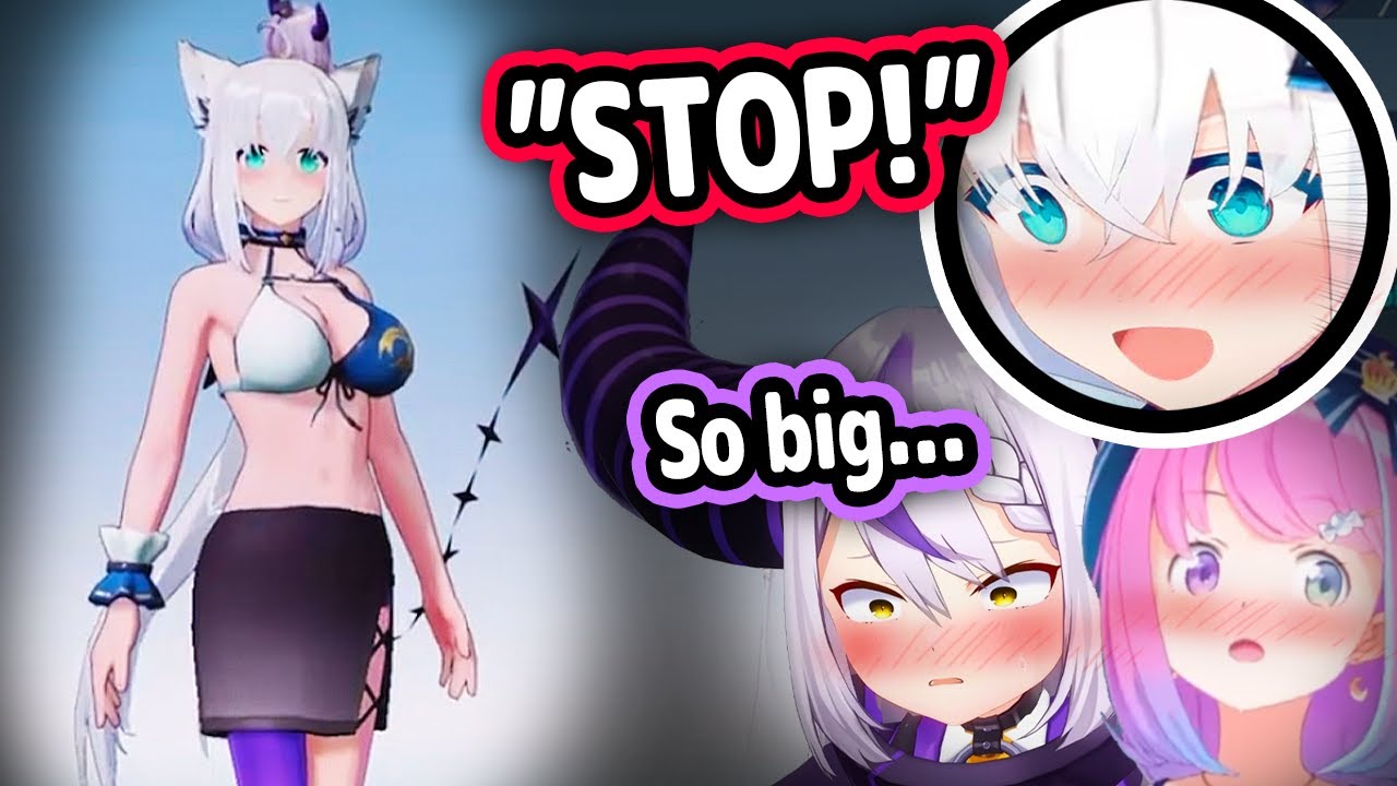 Everyone's Reaction To Fubuki Wearing Noel's Skin In Game Is Priceless【Hololive】
