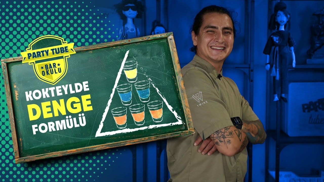 PartyTube Bar Okulu: Kokteylde Denge Formülü
